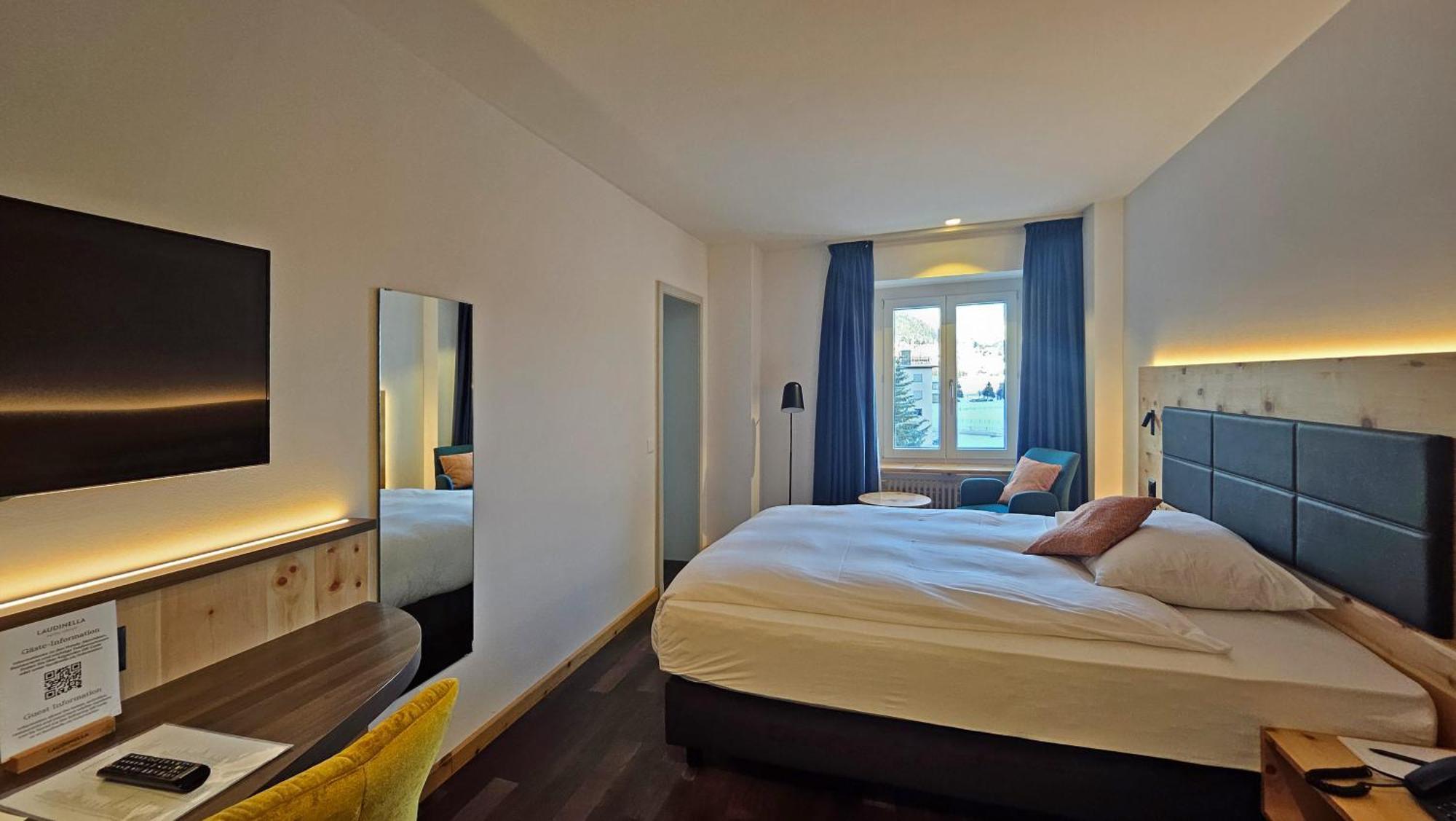 Hotel Laudinella Saint-Moritz Oda fotoğraf